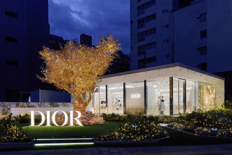 【DIOR】表参道交差点に煌めくホリデー ポップアッ .